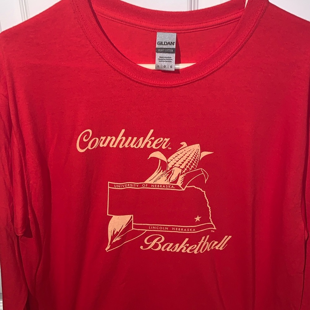 Nebraska Cornhuskers Men’s Basketball Long Sleeve L